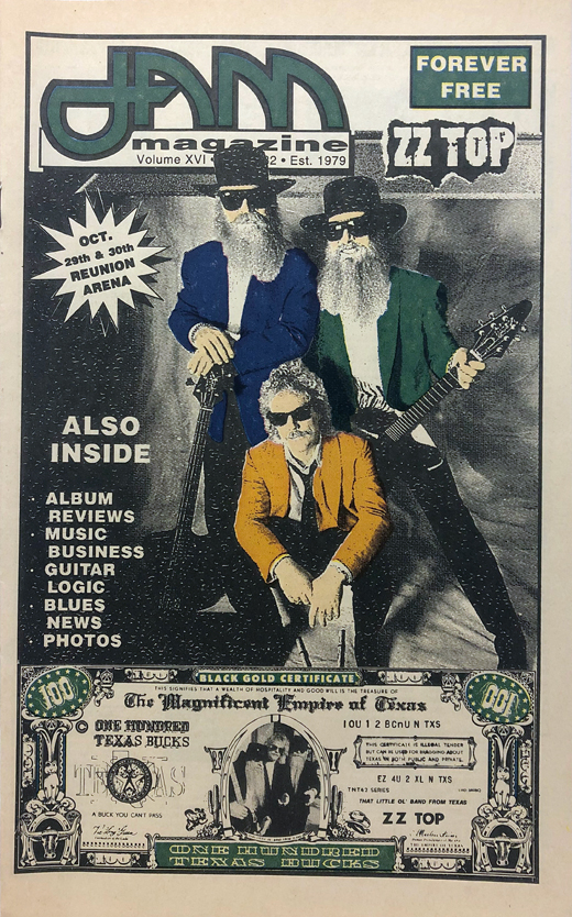 ZZ Top - September 1994 Jam Magazine