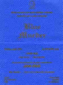 Blue Murder - Record Release Invitation