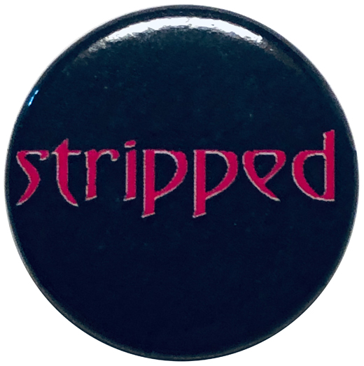 Christina Aquilera - 2002 Stripped Tour Button Pin