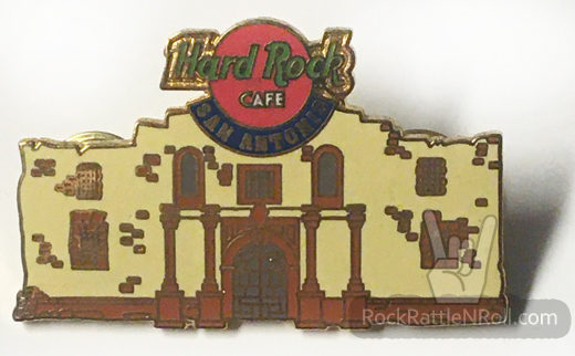 Hard Rock Cafe - San Antonio Texas The Alamo Building Pin