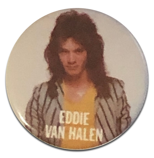 Van Halen - Edward Van Halen 1979 Button