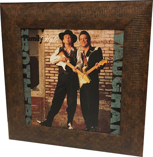 Vaughan Brothers - Family Style Framed Album Flat