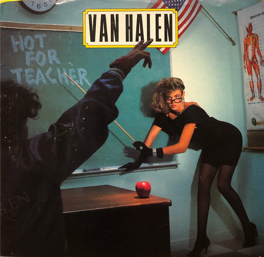 Van Halen - Hot For Teacher US 45 RPM Picture Sleeve