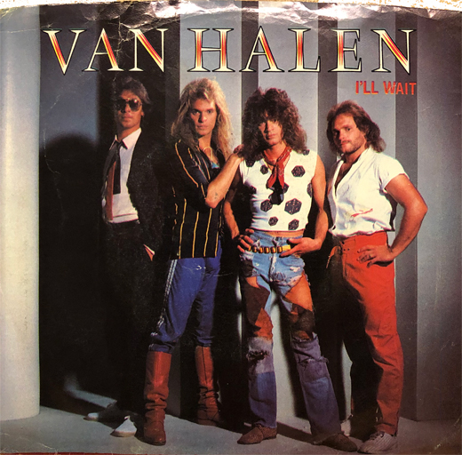 Van Halen - I'll Wait US 45 RPM Picture Sleeve