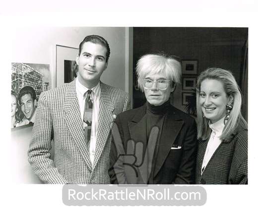 Andy Warhol - 8x10 BW Candid Photo 01