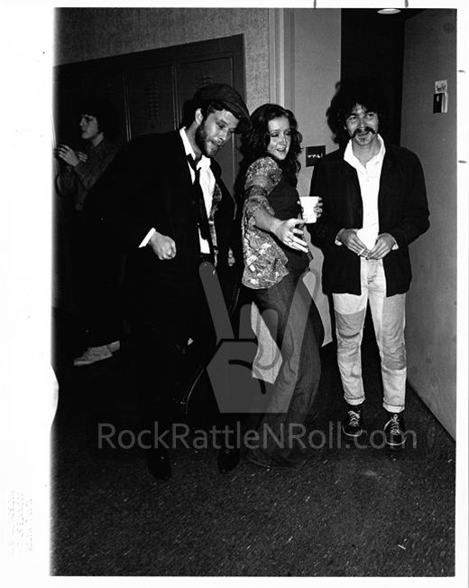 Bonnie Raitt and John Waits Classic 8x10 BW Photo 01