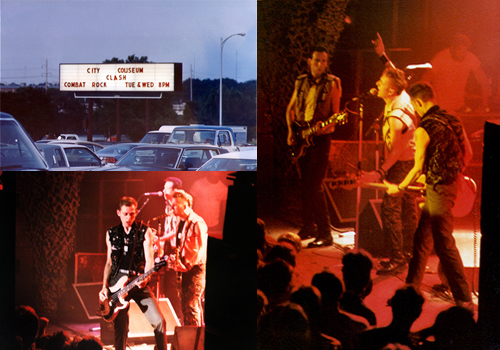 The Clash 1982 Combat Rock Tour