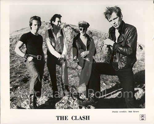 8x10 Classic BW Photo The Clash - Photo ID - 8x10 - 05