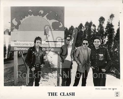 8x10 Classic BW Photo The Clash - Photo ID - 8x10 - 06