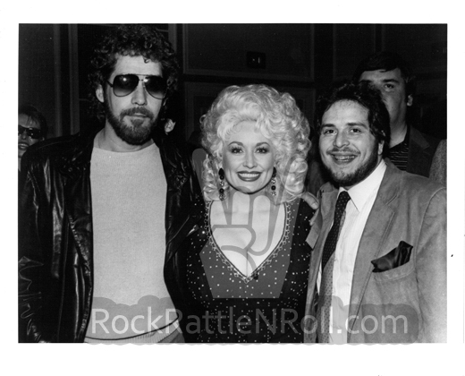 Classic Dolly Parton 8x10 BW Promo Photo - 07