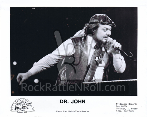Dr John Classic 8x10 BW Photo
