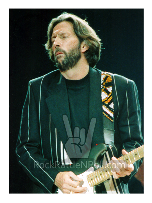 Eric Clapton 1990 The Journeyman US Tour - Photo - 01