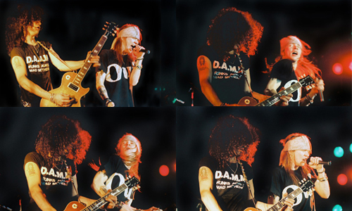 Guns N' Roses 1987 Appetite For Destruction Tour - Photo Set (Fair Park Coliseum)