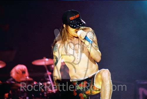 GNR 1991 Use Your Illusion Tour - Axl Roses