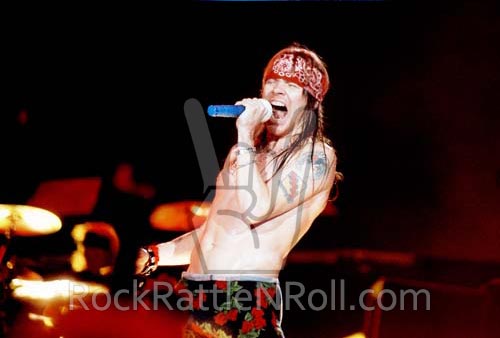 GNR 1991 Use Your Illusion Tour - Axl Roses