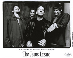 Jesus Lizard Classic 8x10 BW Photo