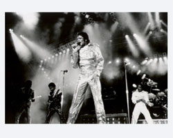 Michael Jackson Classic 8x10 BW Photo
