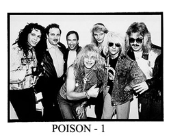 Poison - 8x10 BW Promo Photo 01