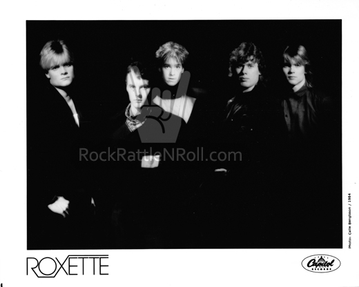 Classic Roxette 8x10 BW Photo