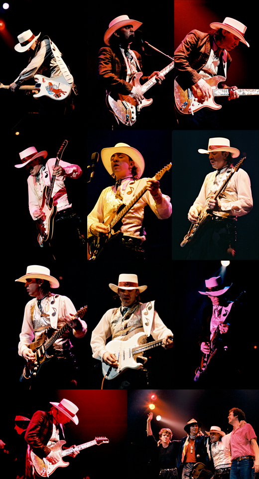 Stevie Ray Vaughan 1985 Soul To Soul Tour