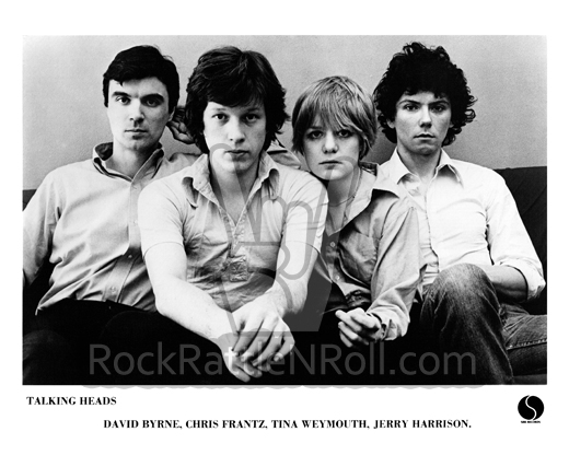 Classic Talking Heads - 8x10 BW Promo Photo 01