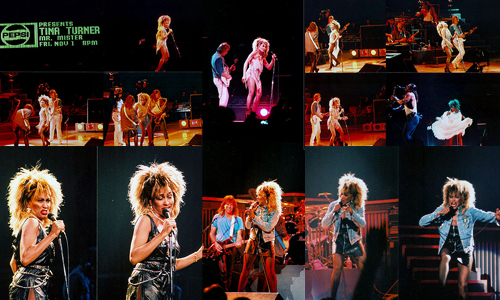Tina Turner 1977 Draw The Line Tour