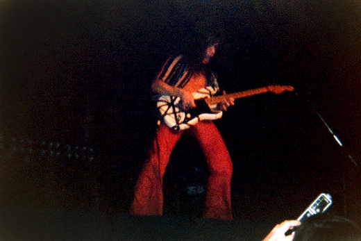 Van Halen Dallas Texas Novemver 25, 1978 Debut Tour