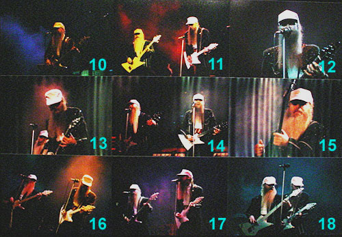 ZZ Top 1986 Afterburner Tour
