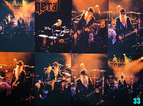 ZZ Top 1999 Rhythmeen Tour