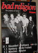 Original Bad Religion German Concert Posters