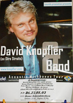 Original David Knopfler German Concert Posters