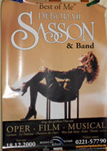 Original 2000 Deborah Sasson German Concert Posters