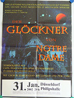 Original 2002 Glockner German Concert Posters