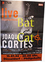 Original 2002 Joaquin Cortes German Concert Posters