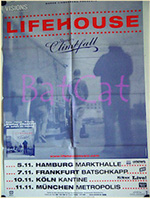 Original 2002 Lifehouse German Concert Posters