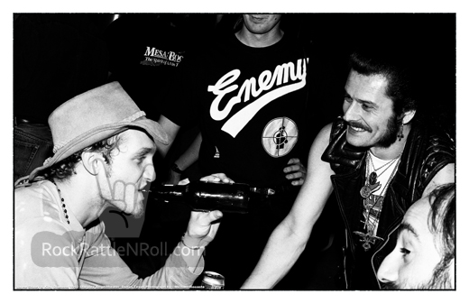 Alice In Chains - 1992 King Diamond Backstage Photo Poster - 06