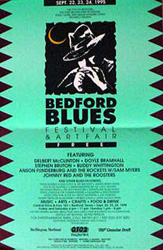 1995 Bedford Blues Poster