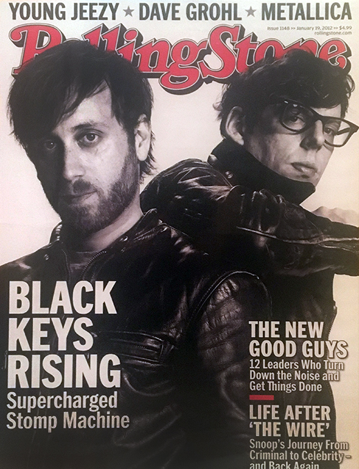 Black Keys Rolling Stone Magazine Cover Promo Poste