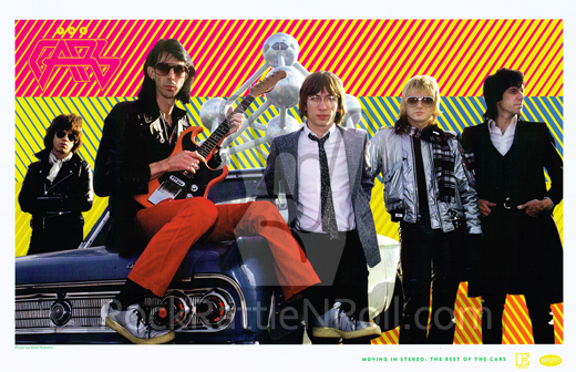 The Cars Best Of Moving In Stereo Promo Poster