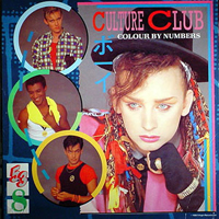 Culture Club Colour By Numbers 1983 Promo Album Flat