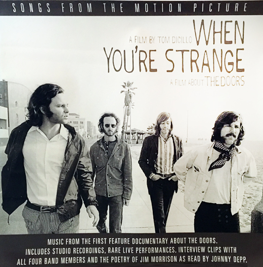 2012 The Doors When You're Strange Square Promo Poster