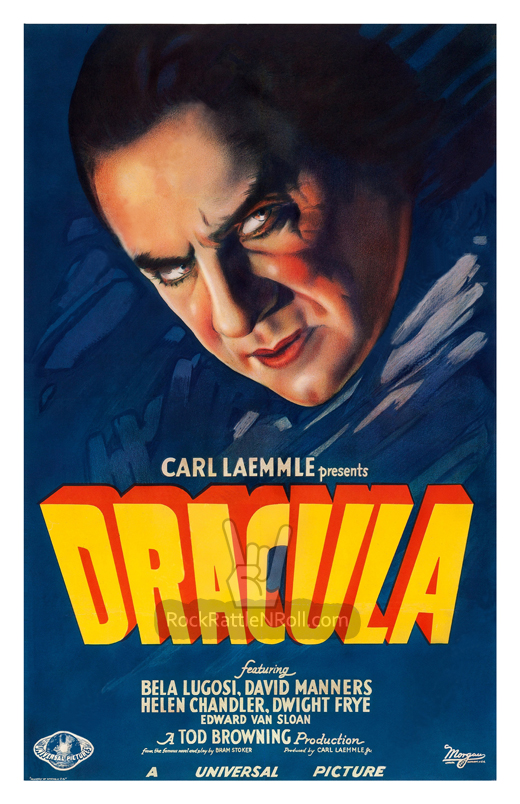 Dracula - 1931 Horror Movie Poster