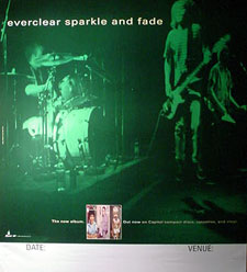 Everclear Sparkle and Fade promo Poster