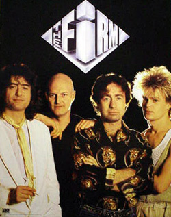 The Firm debut promo poster (band)