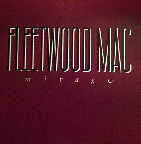Fleetwood Mac 1982 Mirage Promo Album Flat