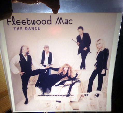 Fleetwood Mac 1997 The Dance Translucent Mylar Promo Album Flat