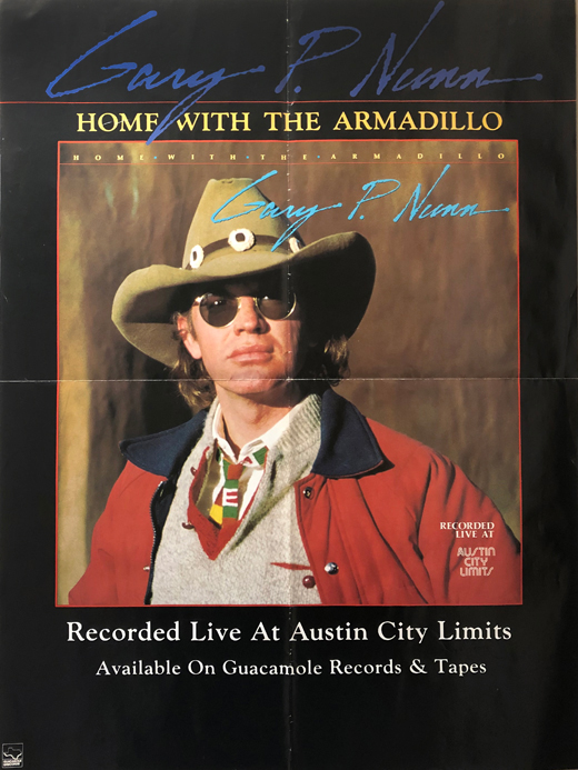 Gary P. Nunn - Live At The Austin City Limits Poster