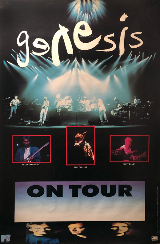 Genesis - 1992 On Tour 24x36 Promo Poster