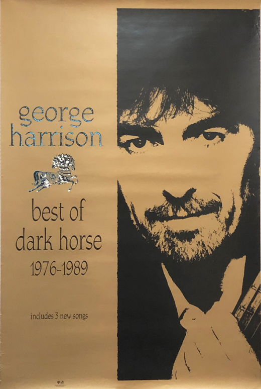 George Harrison - Best Of Dark Horse 1976-1989 Promo Poster
