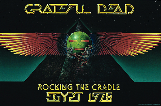 Grateful Dead - Promo Poster Eygpt 1978